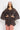 ASYMMETRIC LACE TUNIC WITH GATHERED DETAILS ESPRESSO - ESSENTIALS JIORO АСИМЕТРИЧНА ДАНТЕЛЕНА ТУНИКА С НАБОРИ В ЕСПРЕСО – ESSENTIALS JIORO