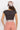 DOUBLE-LAYER LACE TOP WITH BOAT NECKLINE ESPRESSO and GRAPHITE - ESSENTIALS JIORO ДВУСЛОЕН ДАНТЕЛЕН ТОП В МОКА С ЛОДКА ДЕКОЛТЕ И ПОДПЛАТА ОТ ПАМУК - ESSENTIALS JIORO