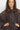 ASYMMETRIC LACE TUNIC WITH GATHERED DETAILS ESPRESSO - ESSENTIALS JIORO АСИМЕТРИЧНА ДАНТЕЛЕНА ТУНИКА С НАБОРИ В ЕСПРЕСО – ESSENTIALS JIORO