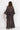 ASYMMETRIC LACE TUNIC WITH GATHERED DETAILS ESPRESSO - ESSENTIALS JIORO АСИМЕТРИЧНА ДАНТЕЛЕНА ТУНИКА С НАБОРИ В ЕСПРЕСО – ESSENTIALS JIORO