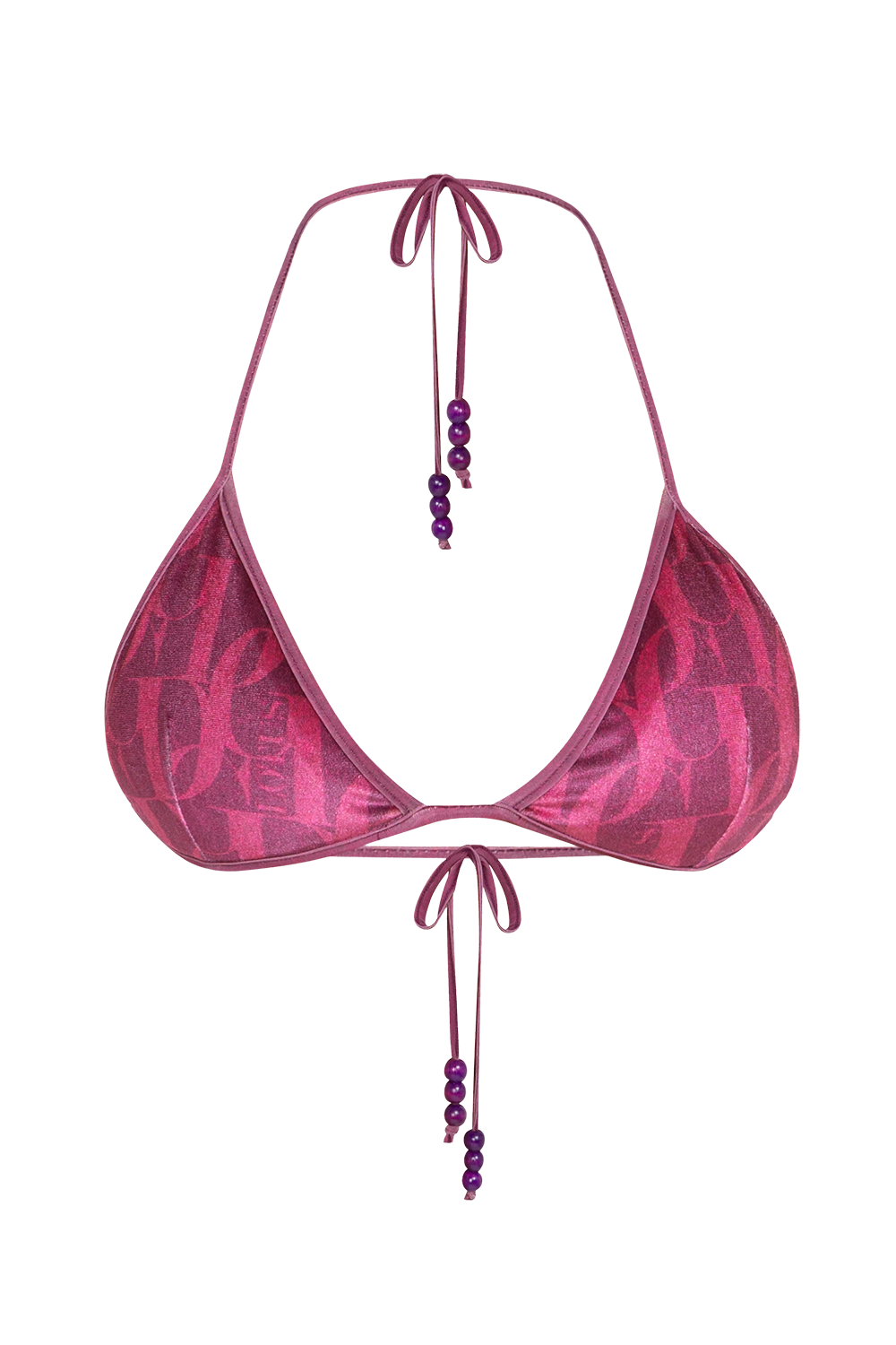 ГОРНИЩЕ ТИП ТРИЪГЪЛНИК ОТ КАДИФЕ - BURGUNDY LOGO
