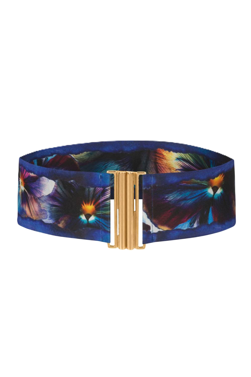 ЕЛАСТИЧЕН ШИРОК КОЛАН С КАТАРАМА - VIOLET