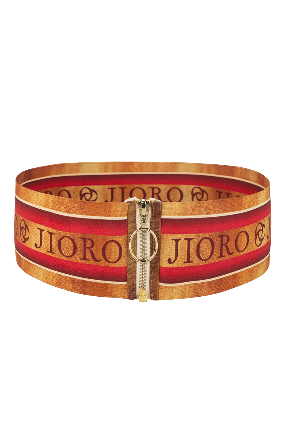 WIDE ELASTIC BELT WITH ZIPPER - PAISLEY POPPY JIORO ШИРОК ЛАСТИЧЕН КОЛАН С ЦИП - PAISLEY POPPY JIORO