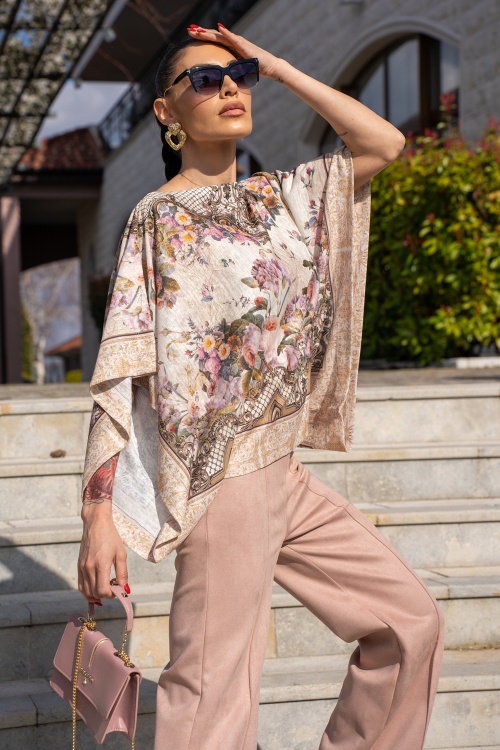 LOOSE BLOUSE - SUMMER ROSES - look 8