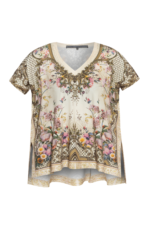 СВОБОДЕН ТОП - BAROQUE FLOWERS