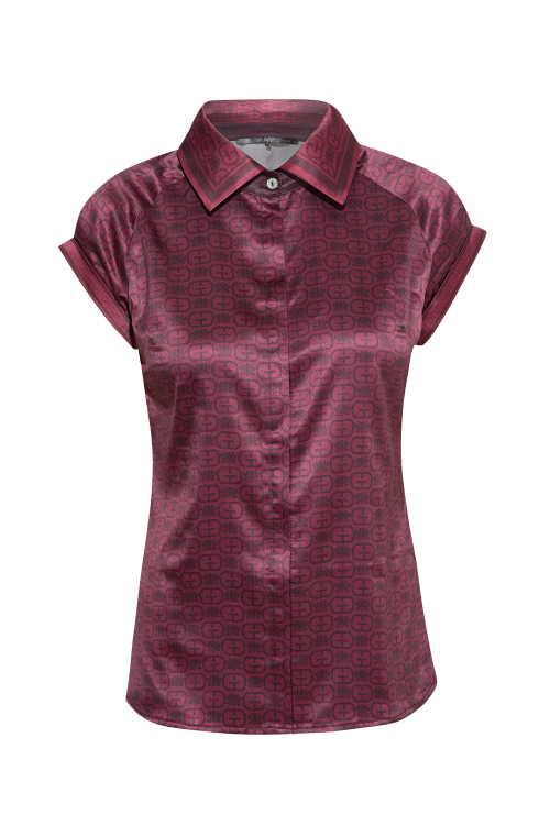РИЗА С РЕГЛАН РЪКАВ - BURGUNDY LOGO - изглед 1