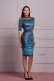 Plush dress - LEO WINTER DARK BLUE
