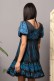 ROMANTIC DRESS - LEO WINTER DARK BLUE